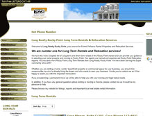 Tablet Screenshot of gotrockypointrental.com